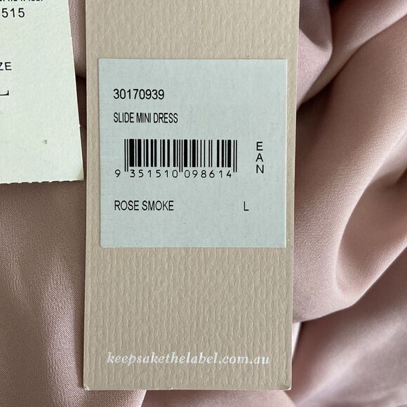 Keepsake the Label Slide Lace Mini Dress NWT size L - Picture 12 of 12